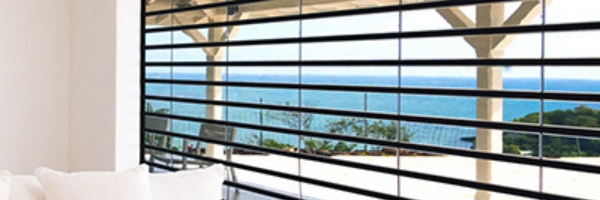 volet roulant type transparent