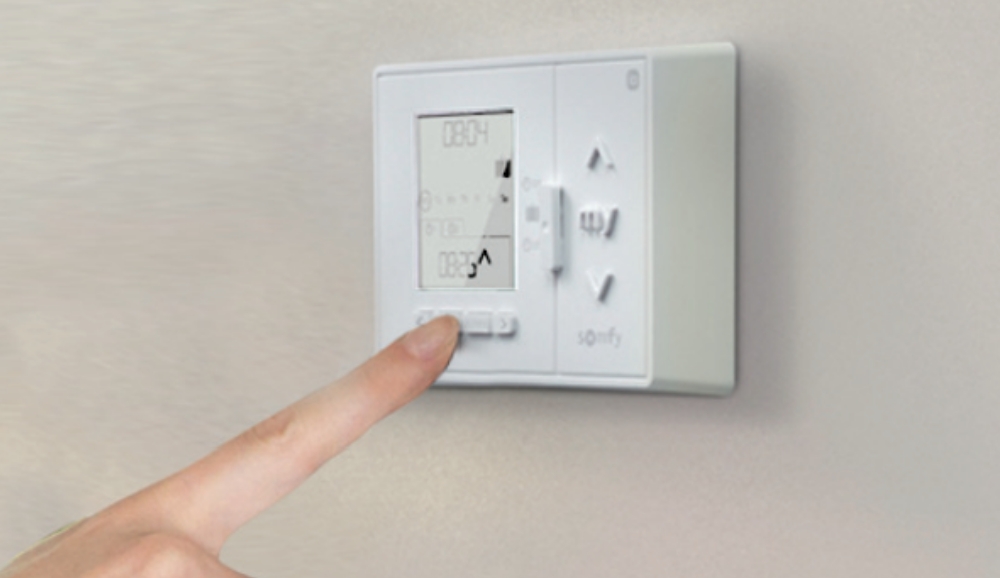 horloge volet roulant